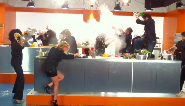 Top Chef food fight